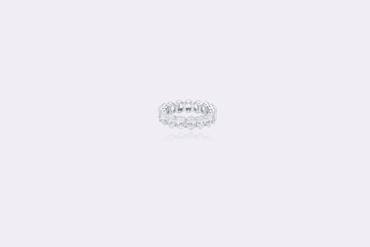 Eternal Brilliance:Lab-Created Diamond Eternity Band