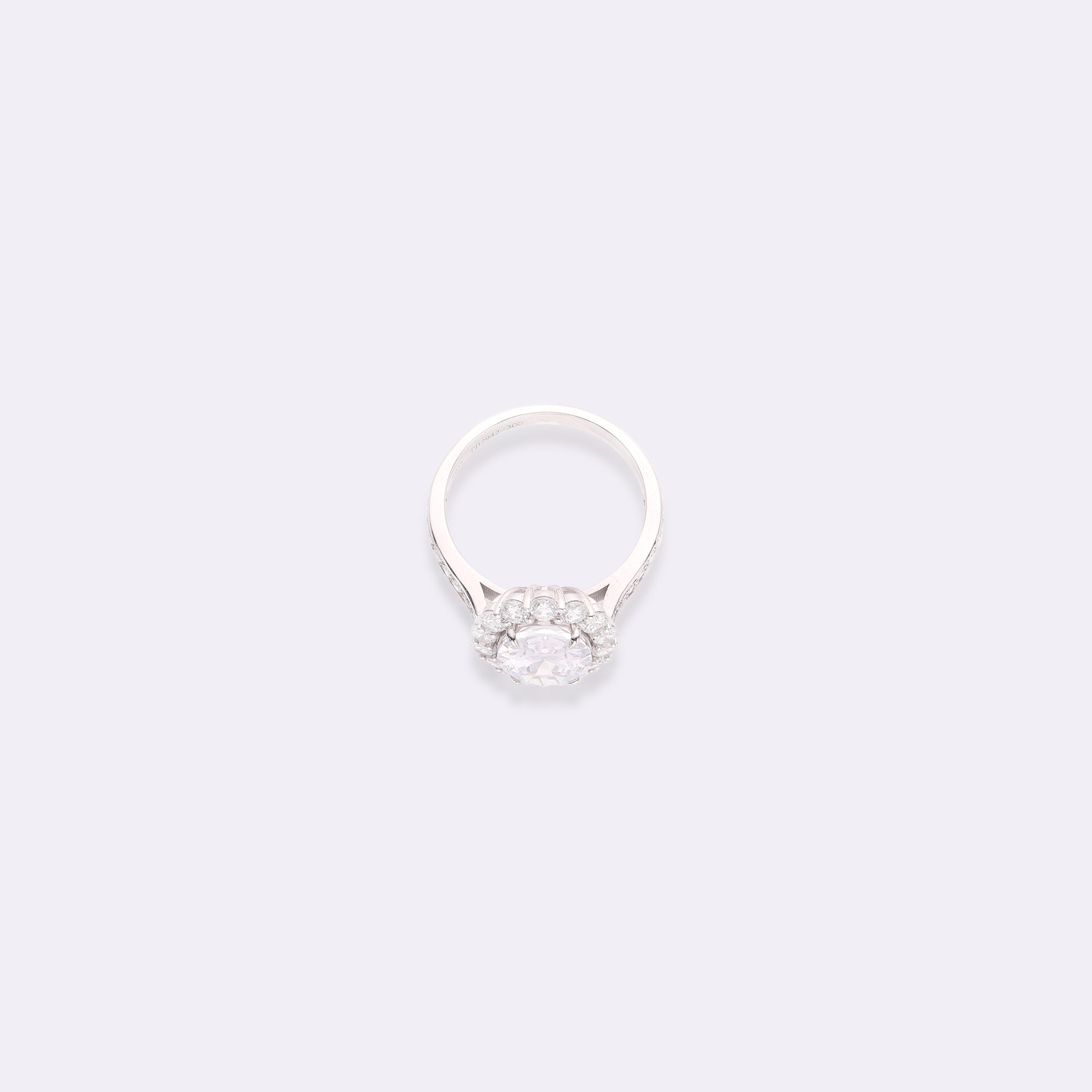 Eternal Elegance Halo Lab-Grown Diamond Ring