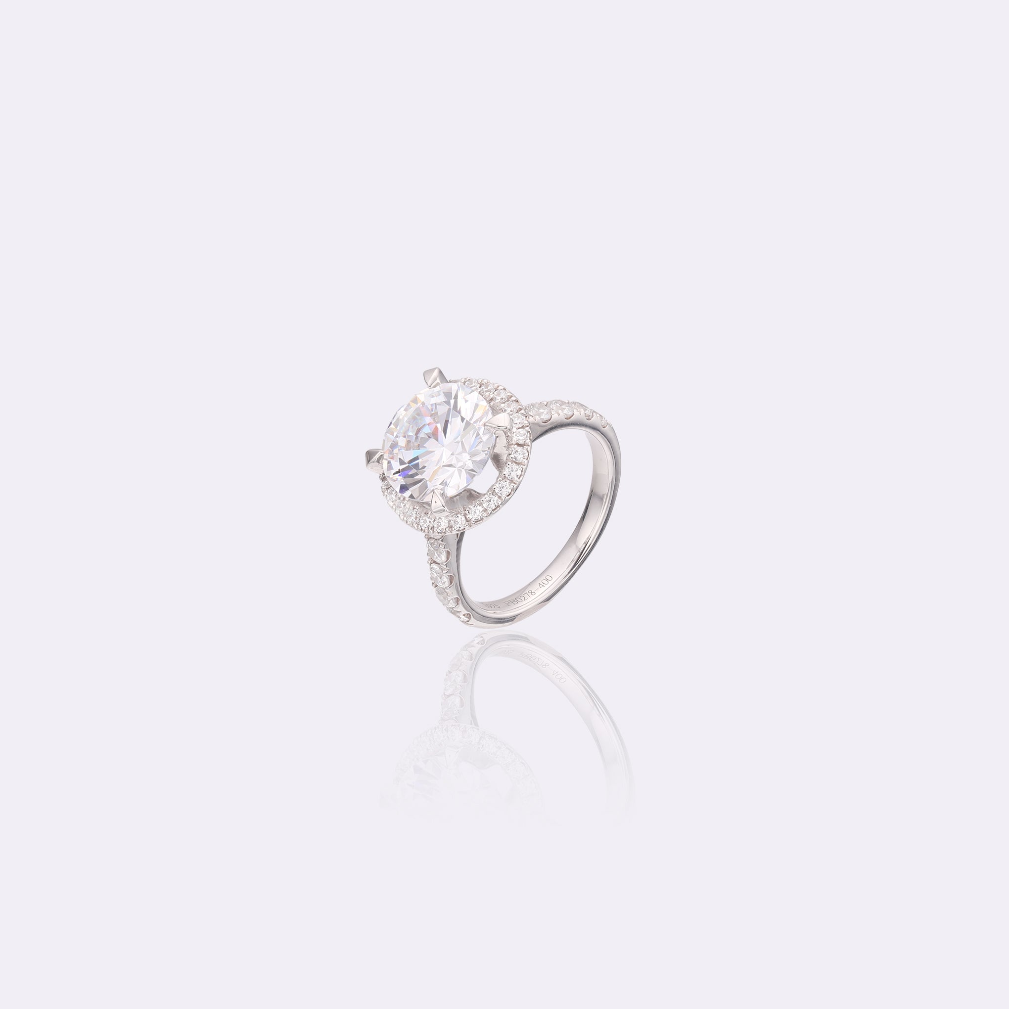 Prestige Halo Lab-Grown Diamond Ring