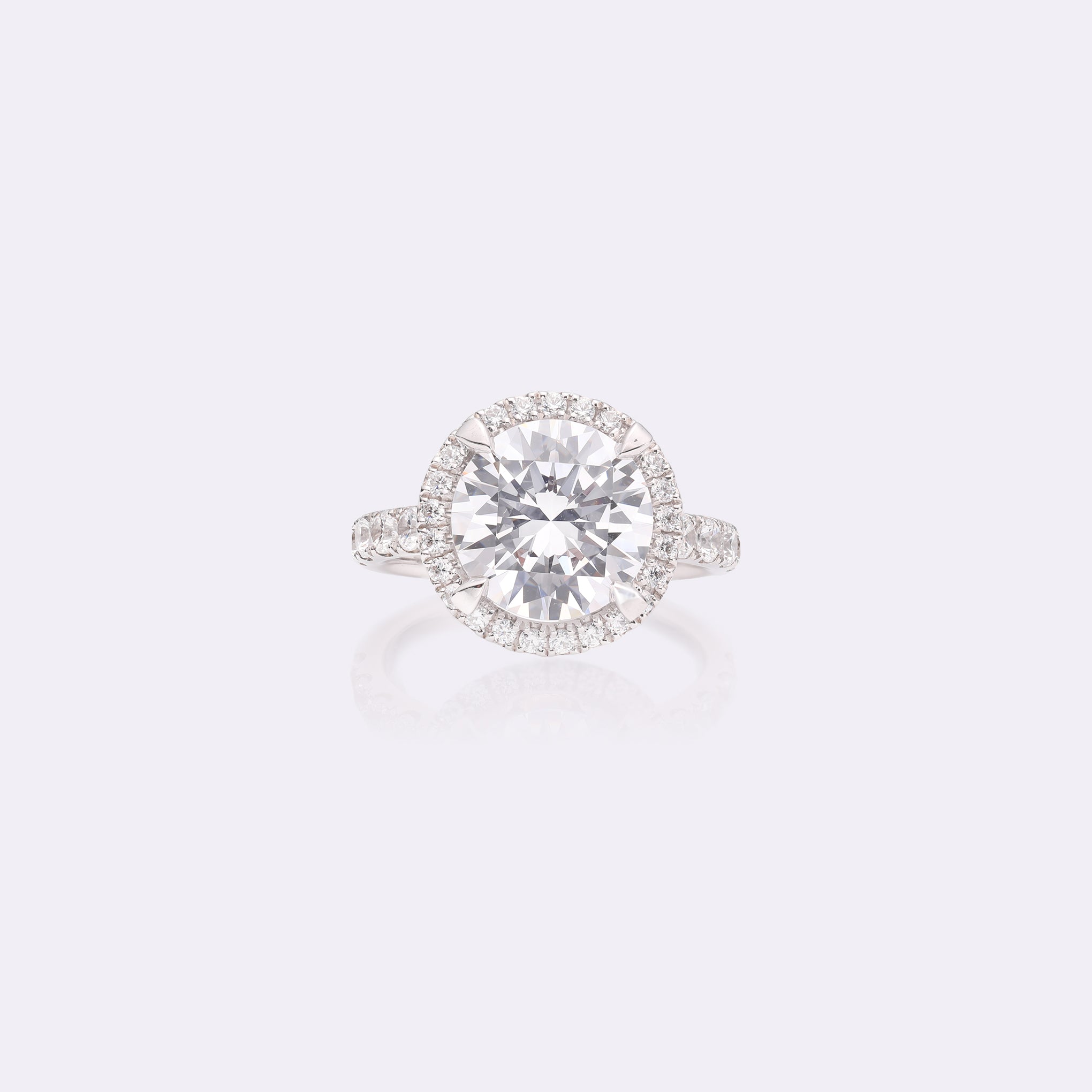 Prestige Halo Lab-Grown Diamond Ring 