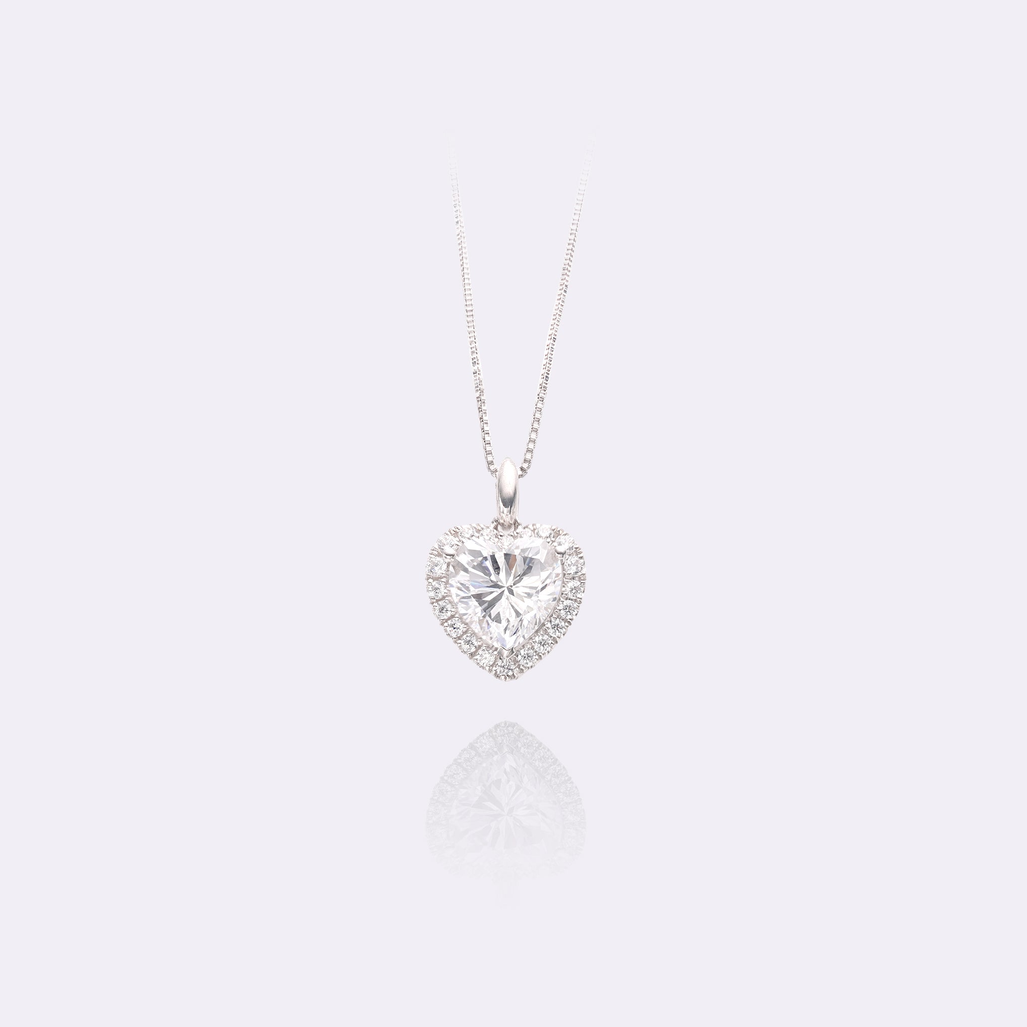 Radiant Oval-cut Lab-Grown Diamond Pendant
