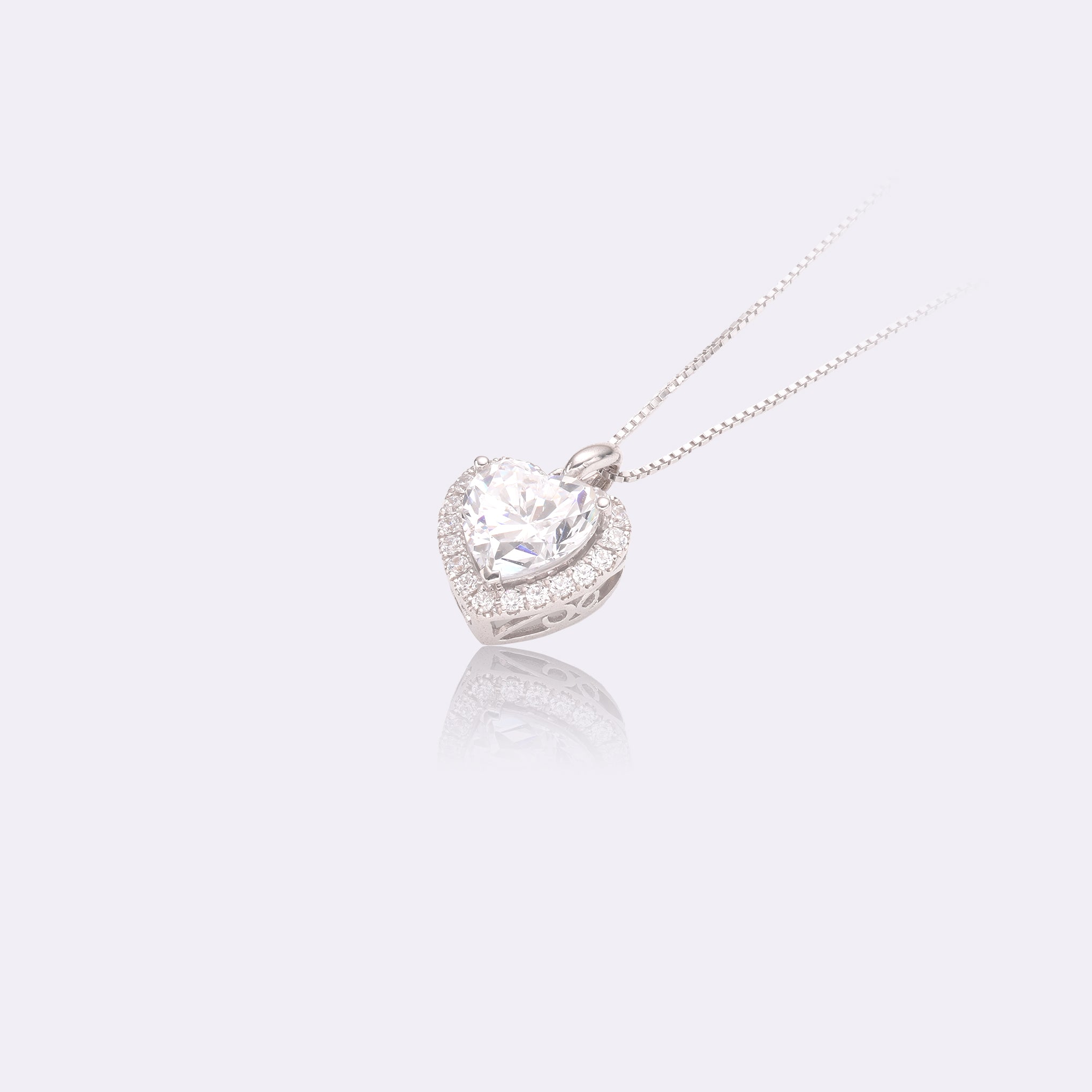 Radiant Oval-cut Diamond Pendant