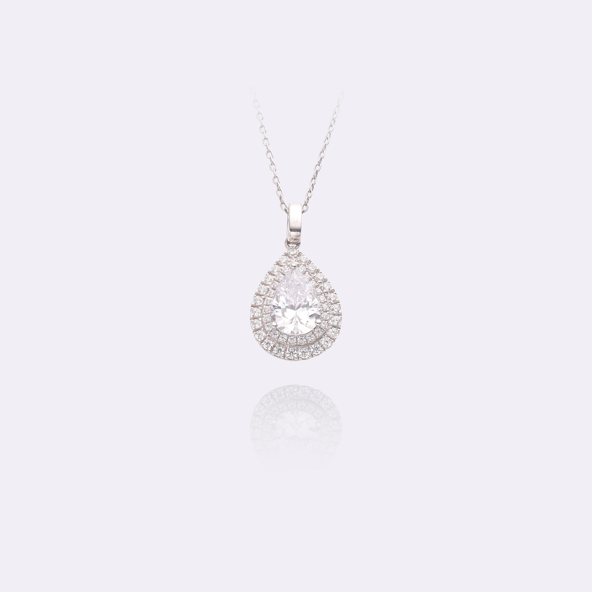 Radiant Oval-cut Lab-Grown Diamond Pendant
