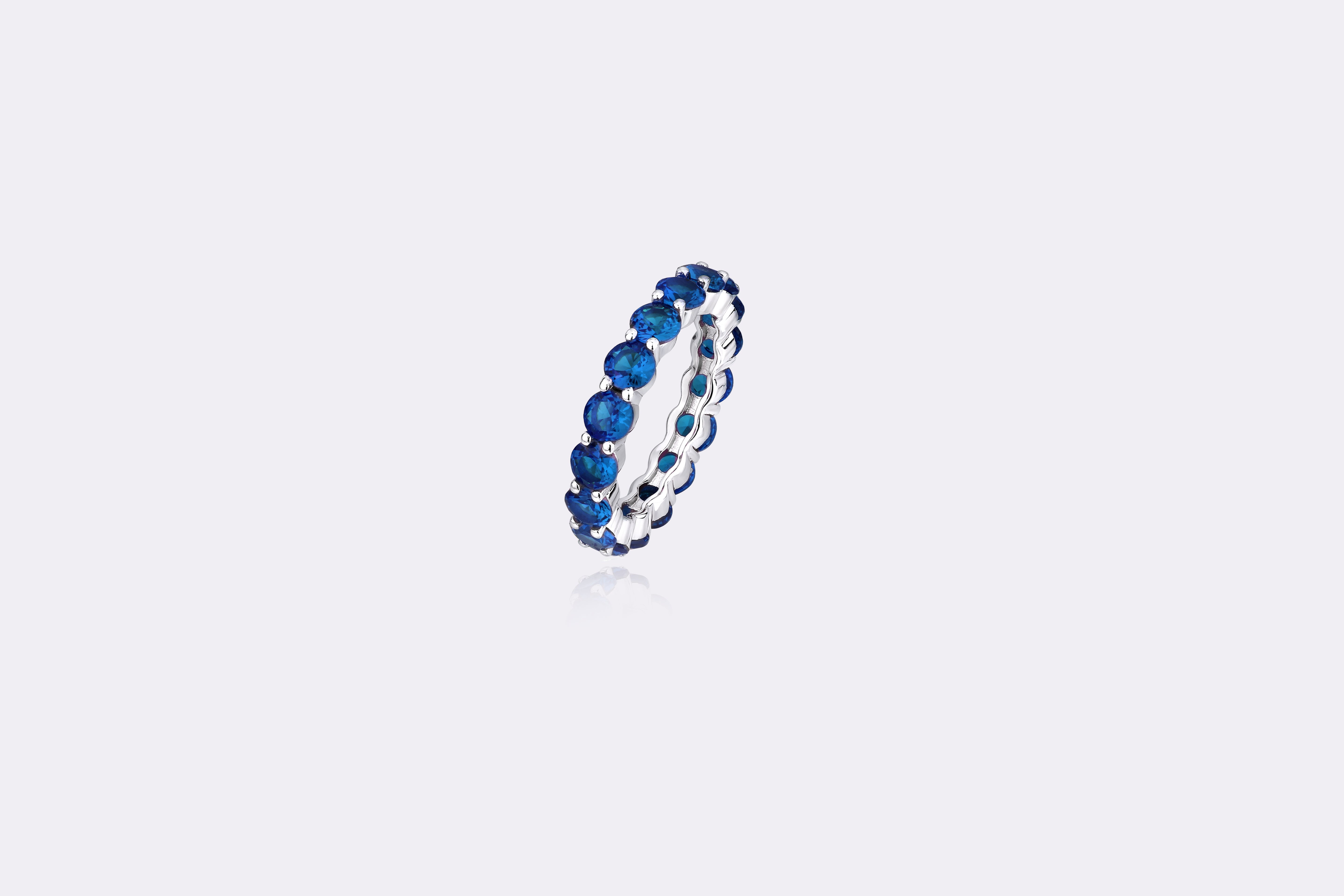 Sapphire Serenity Eternity Band